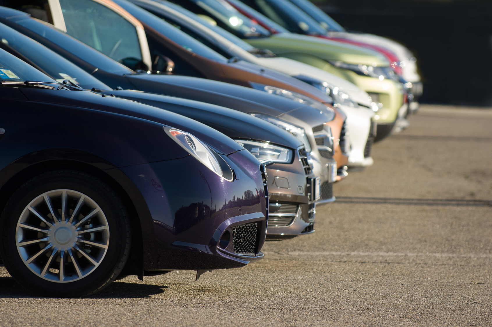 group of cars