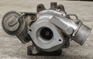 turbocharger in garage