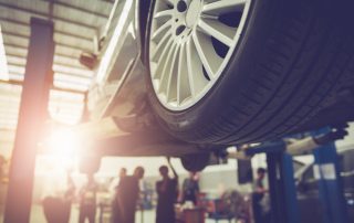 Utah mechanic repairing a car