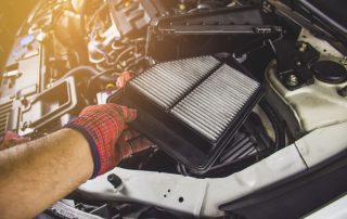 Under the hood of a car tune up