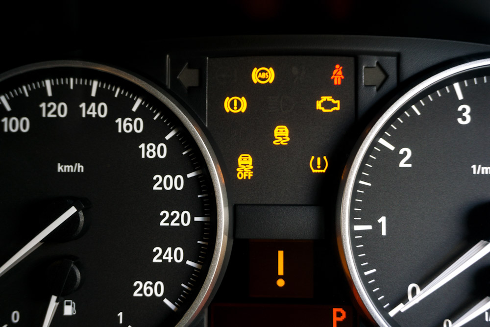 car dashboard lights