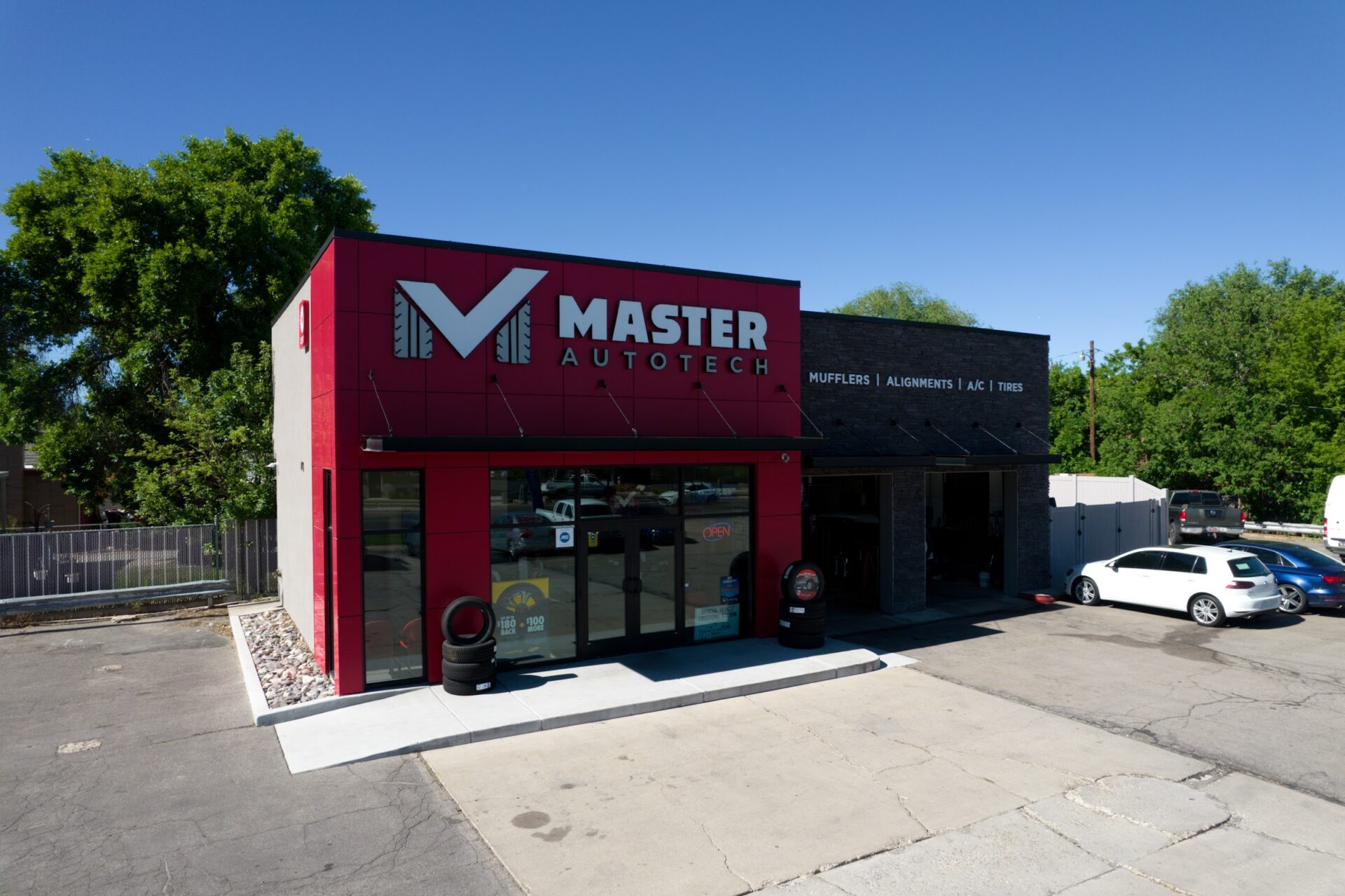 Master AutoTech Provo storefront and sign at 825 W Center St, Provo, UT 84601