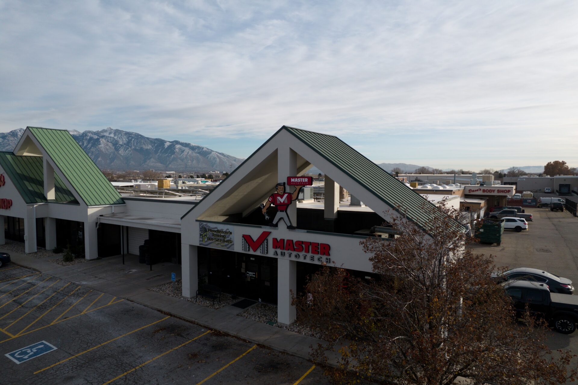 Master AutoTech West Jordan storefront and sign at 1608 W 7800 S, West Jordan, UT 84088